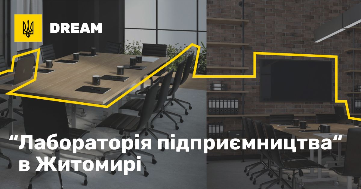 Проєкти в DREAM: «Лабораторія підприємництва» в Житомирі