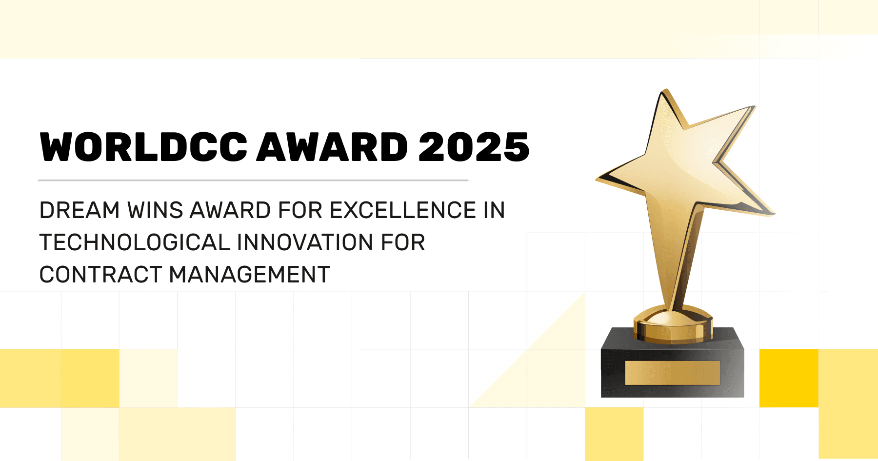 DREAM Ecosystem and Ukraine receive Award for Excellence in Technological Innovation for Contract Management