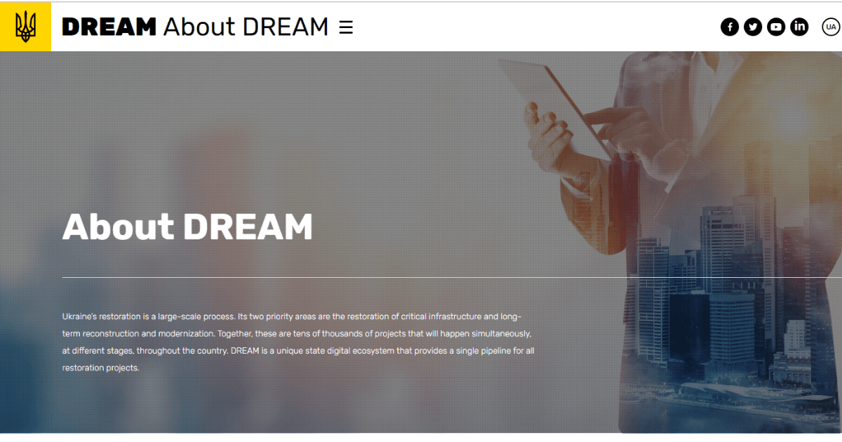 DREAM updates: funding period, documentation structure, and team section